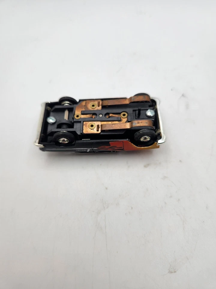 Model Motoring 1955 Chevy Belair Black With FLAMES LIMITED EDITION  - Image 2 of 2