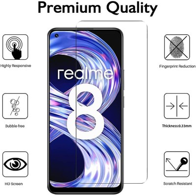 Pack 2 Films Verre Trempé + Coque Pour Realme 7 4G - Neuf, Anti-rayures 9H