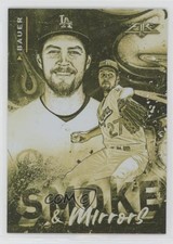 2021 Topps Fire Smoke and Mirrors Gold Minted Trevor Bauer #SM-16 11pj