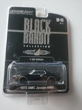 Greenlight Black Bandit Collection 1972 AMC Javelin AMX Pro Touring 1:64 MOC