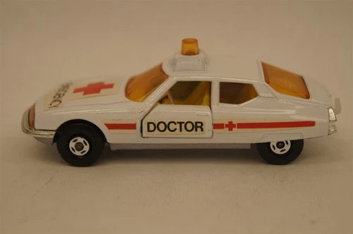MATCHBOX LESNEY Speed Kings K-62 Citroen SM Doctor Emergency Car 1976 ENGLAND