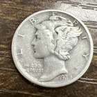 1939-D MERCURY SILVER DIME ACTUAL COIN Get More Today & Save Shop Here Buy Here