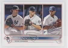 2022 Series 1 League Leaders 582 Montgomery Club Gerrit Cole Chris Flexen 1w3