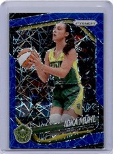 2025 Panini Prizm WNBA #127 Nika Muhl Blue Velocity Prizms