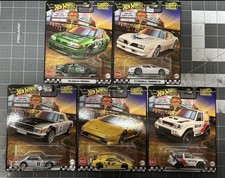 Hot Wheels Premium Boulevard Mix - Complete Set of 5, Mercedes, Nissan