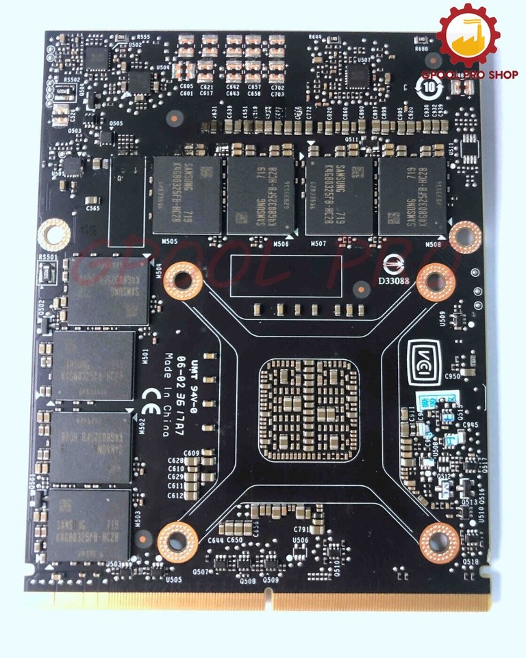 DELL New HP NVIDIA Quadro P3000 P4000 P5000 16GB GDDR5 MXM Video ...