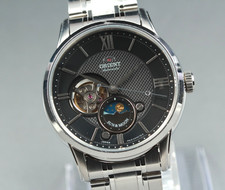  NEAR MINT  Orient F6L2-UAA0 Sun  Moon Face Dial Automatic Men's Watch JAPAN