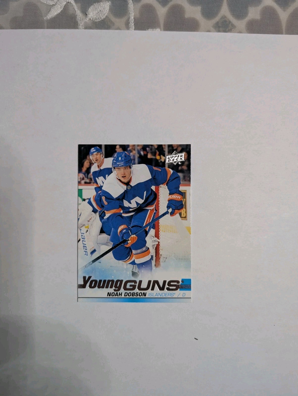 2019-20 Upper Deck Young Guns Noah Dobson #481 RC
