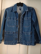 Gap Kids Denim Jean Jacket Girls Size L-10