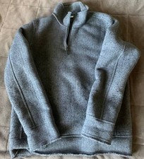 DKNY Grey Pull Over Sweater Size Large