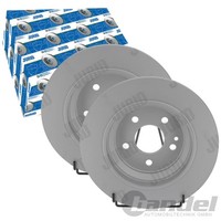 2X Jurid Bremsscheiben 300Mm Voll Hinten Passend FüR MERCEDES-BENZ EQV Evito