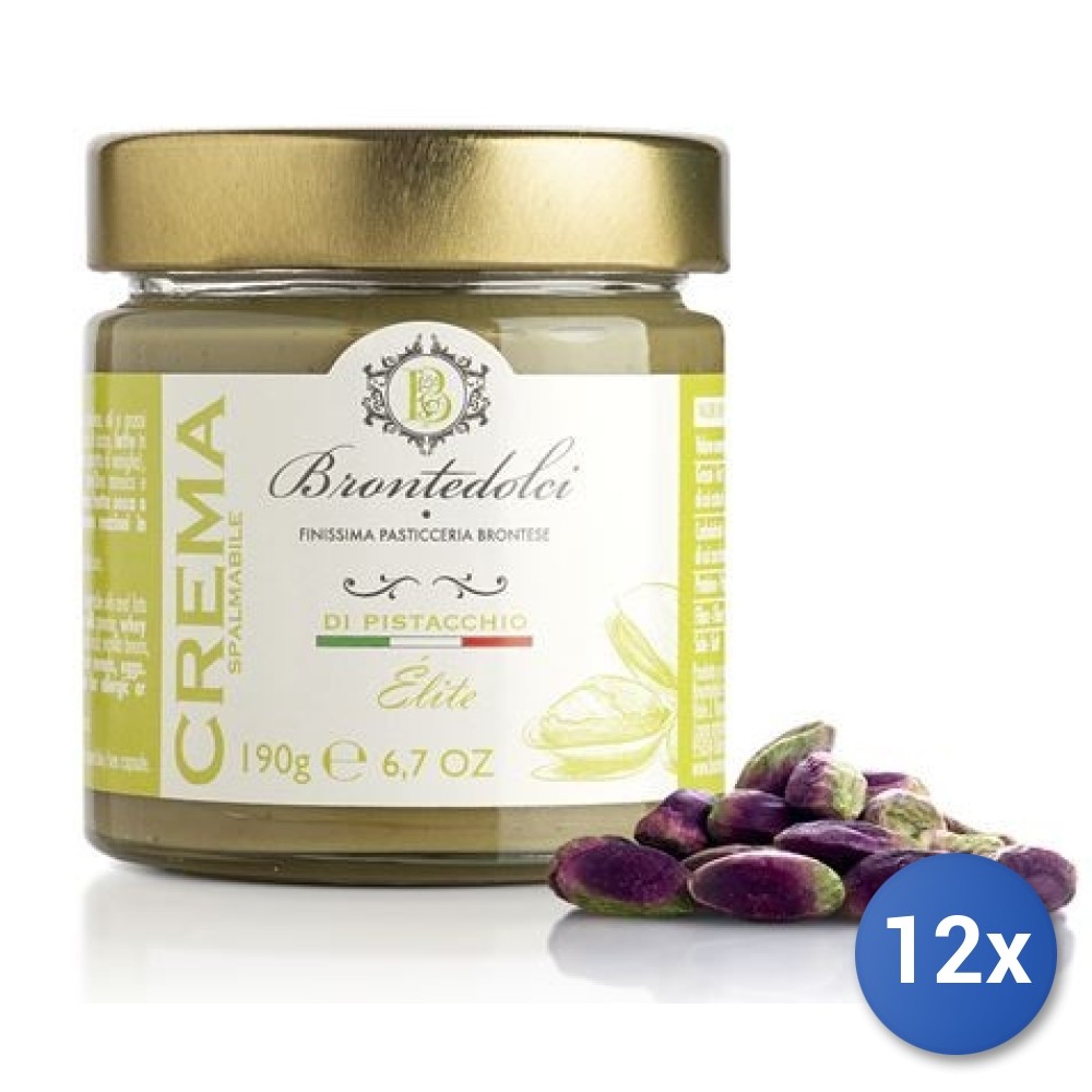 12X Multipack Brontedolci Pistachio Cream 190G Elite