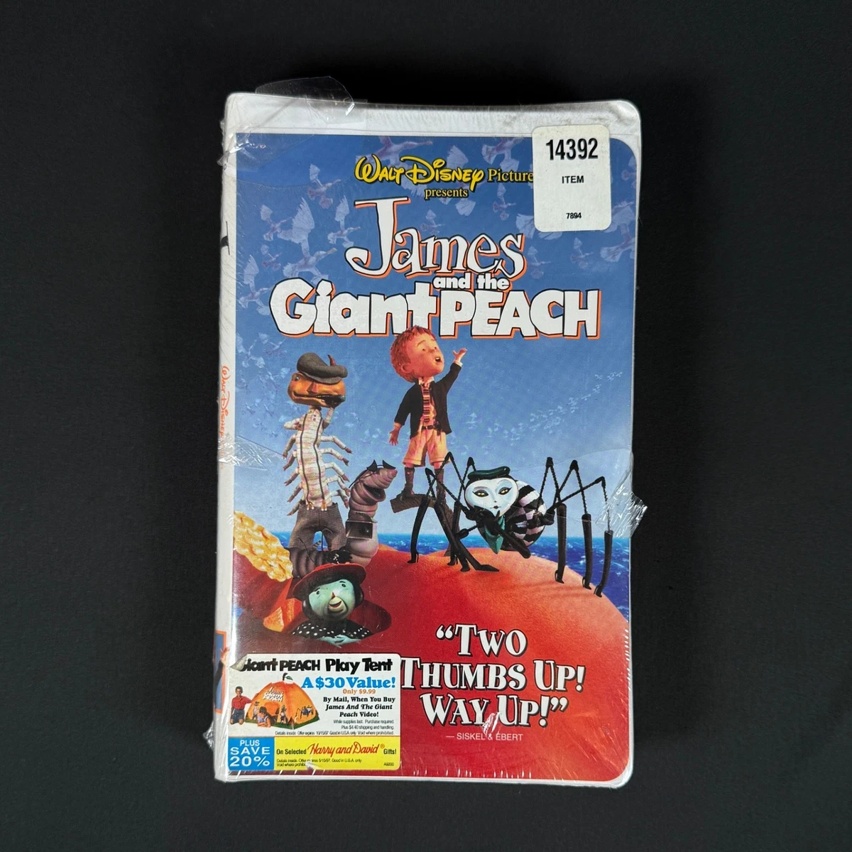 James and the Giant Peach VHS Tapes for sale | eBay
