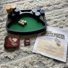 Yahtzee Deluxe Poker Game Parker Brothers Hasbro 2005 - 100% Complete (no Box)