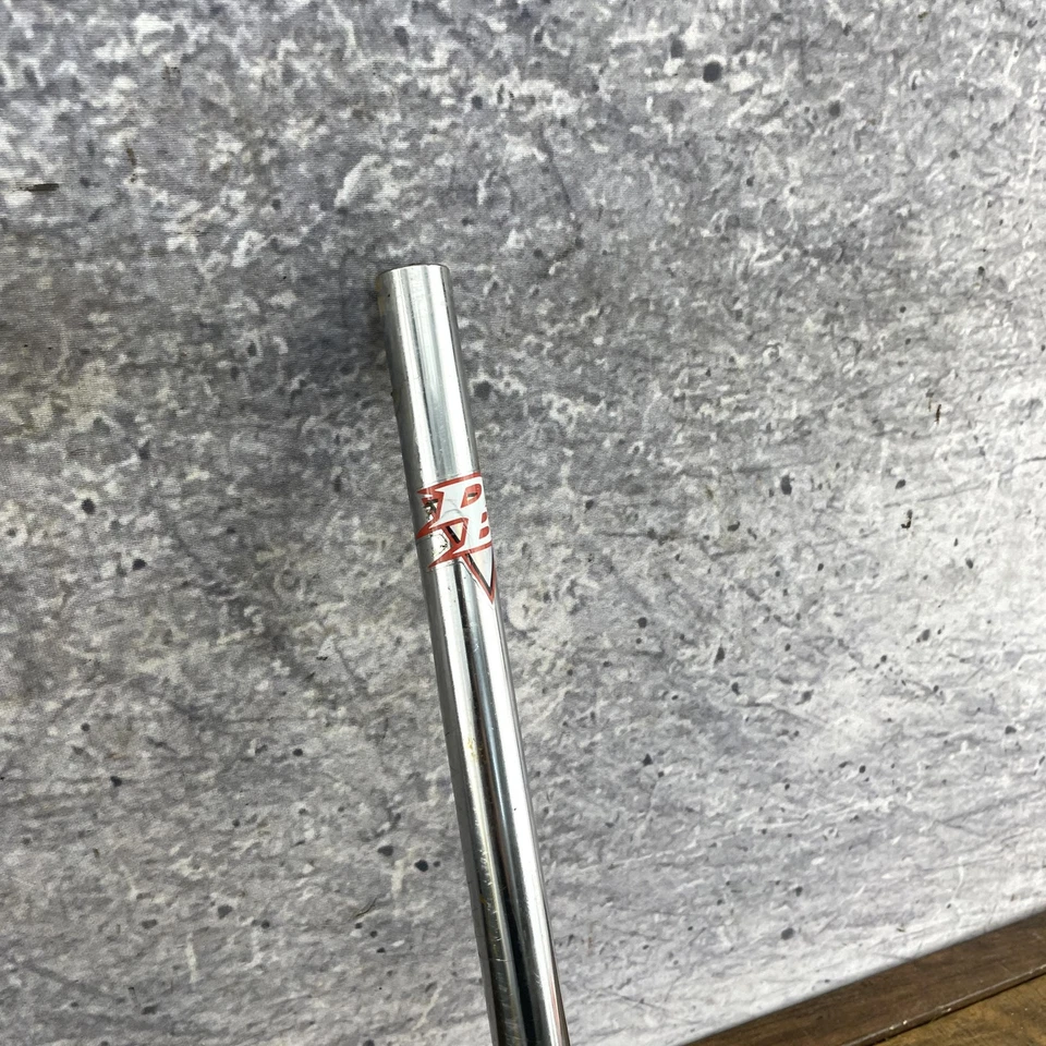 Tija de sillín BMX Diamondback 22,2 mm DB 1990 acero cromado 305 g vintage de la vieja escuela Foto 2 de 4