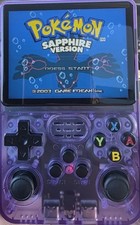 R36S Retro Handheld Game Console 3.5  IPS Screen 64GB Purple New 15,000 Games