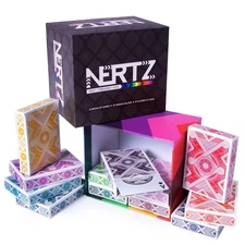 Nertz Card Game 12 Decks Standard 3.5 x 2.5 Poker Cards Dutch Blitz 12 Colors