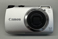 CANON POWERSHOT A3300 IS DIGITAL COMPACT - SILVER