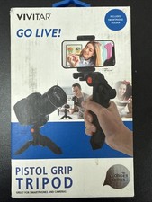 Vivitar Pistol Grip Tripod for Smartphones and Cameras