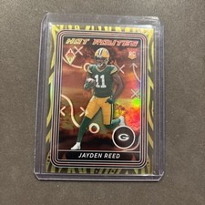 2023 Panini Phoenix Jayden Reed RC Packers Hot Routes Gold /75 #HR-18 SP NM-MT