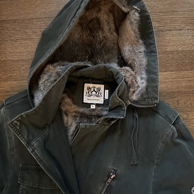 Juicy Couture Men's Coat Fur Size L