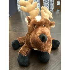 Ganz Webkinz Reindeer HM137 Brown Plush Stuffed Animal Toy Holiday Retired