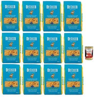De Cecco Pennette Lisce Nr.140 – Italienische Pasta 12X500G+Polpa 400G