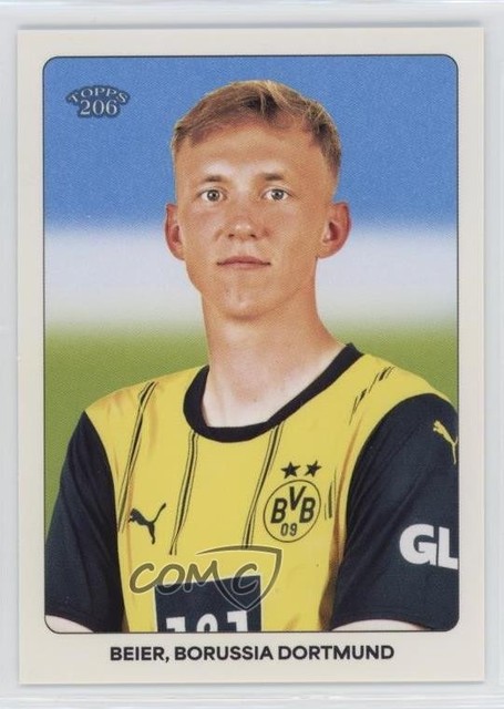 2024-25 Topps Borussia Dortmund Team Set Topps 206 Maximilian Beier #TS-MB 0w93