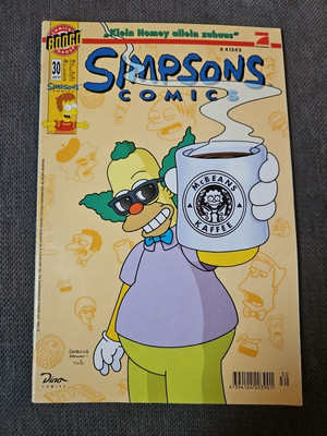 The Simpsons Comic Booklet No. 30 Comics Booklets Bart Simpson Horror Show Horror Show