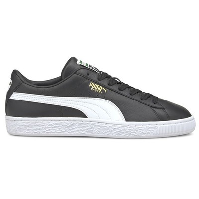 PUMA Basket Classic Xxi Lace Up  Mens Black Sneakers Casual Shoes 37492304