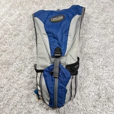 CamelBak Rogue Hydration Pack PureFlow Tube Pump Port Blue Gray Backpack Outdoor