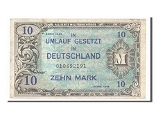 #154546 Geldschein, Deutschland, 10 Mark, 1944, SS