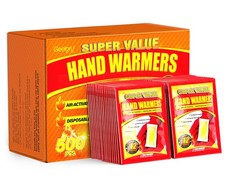 Hand Warmers Disposable 500Pcs, Long-Lasting Up to 12 Hours for Warm Body, S...