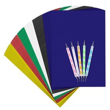 120 pcs Transfer Paper Carbon Tracing Paper Carbon Water-Soluble Transfer Pap...