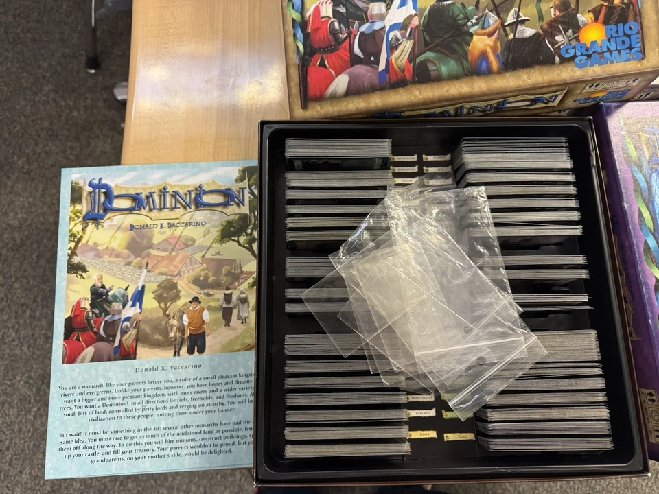 Lot of 5 Dominion Base / Expansions Bundle by Rio Grande Board Card Game - Image 3 of 4