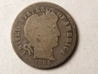 1895-P Barber Dime Grading Good; Old Scratch on Reverse