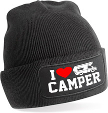 Berretto Camper per Uomo E Donna Gadget Regalo Camperista - I Love Camper