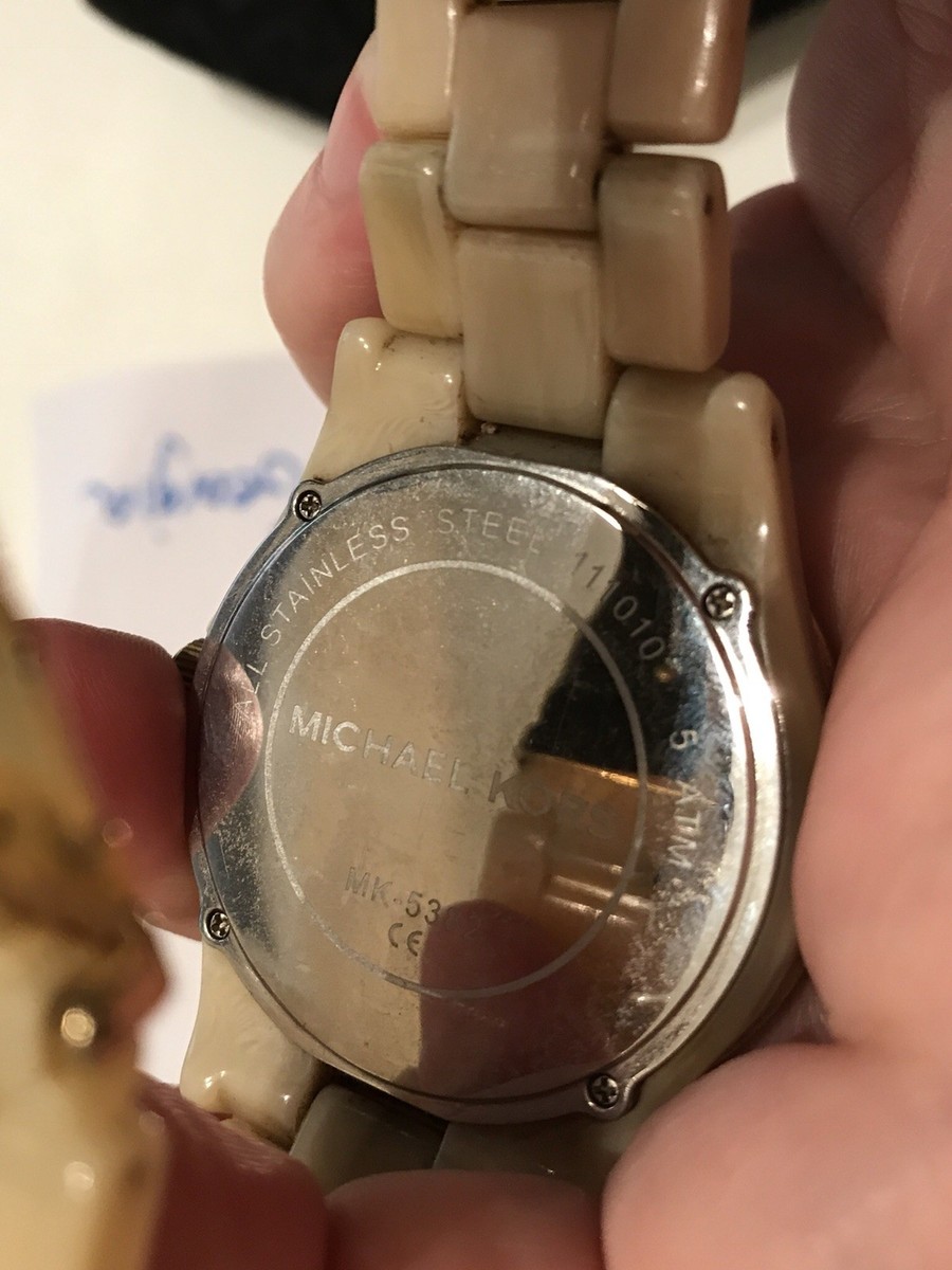 EUC Michael Kors Watch With Rinestone Bezel | eBay display picture 1