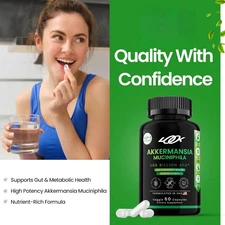 300 billion AFU Akkermansia Muciniphila supplements