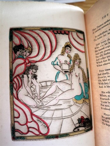 LA FONTAINE Tales & Novels c1929 Limited ED. Illustrated & Signed by Clara Tice - Imagen 8 de 8