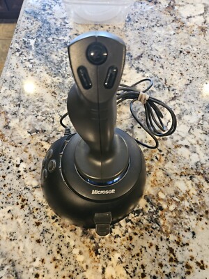 Microsoft Sidewinder Joystick X05-92626 Computer USB Flightstick Controller USB