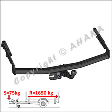 AHK für Nissan Almera Tino V10 Bj.2000-2007 Anhängevorrichtung Anhängerkupplung