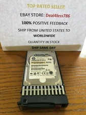 581286-B21/581311-001/EG0600FCVBK/HUC106060CSS600-HP-HP 600GB 10K 6G 2.5 SAS HD 