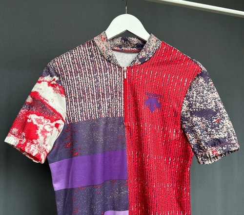 Vintage Descente Cycling Jersey Made In... - Depop