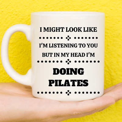 Doing Pilates Tasse | Pilates Geschenke | Geschenke für Pilates Liebhaber | Geburtstagstasse
