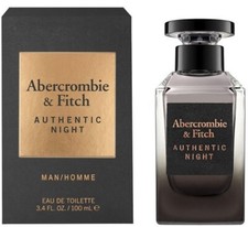 Abercrombie  Fitch Authentic Night for Men 3.4 oz / 100 ml Eau de Toilette