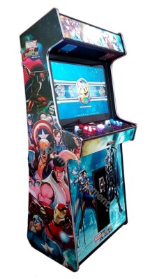Neue  Automat  Marvel vs Capcom  mit 14.000 spielen! Mortal Kombat mit Pi 5!! .