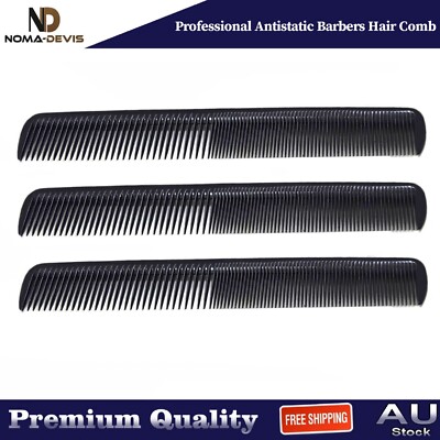 Hair Combs Plastic Hairdressing Hair Care & Styling Beauty Salon Combs NEW X3