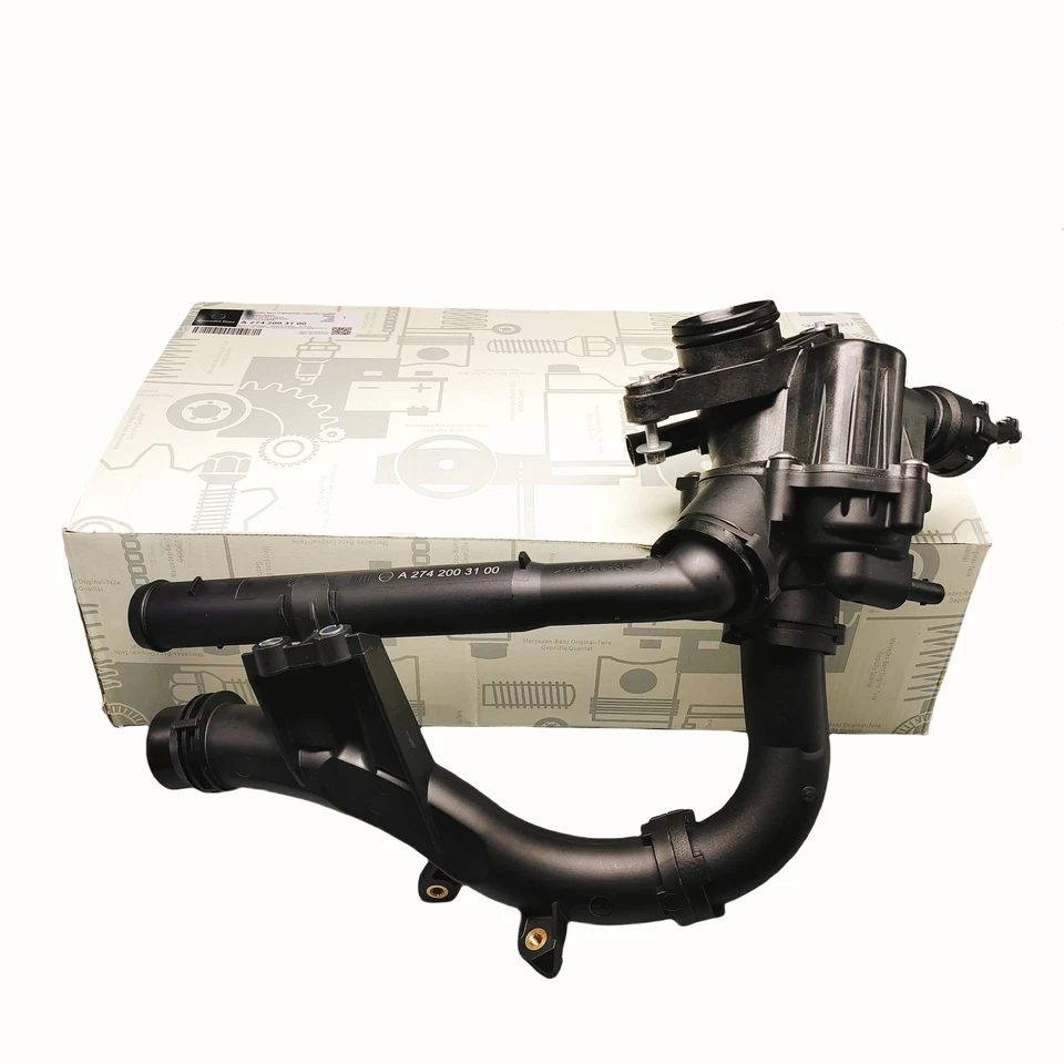OEM For Mercedes Benz W205 W212 M274 C300 E300 2742003100 Thermostat Assembly Foto 2 de 4