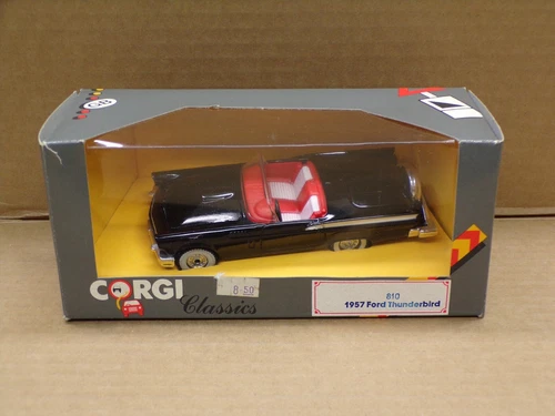 Vintage Corgi Classics 810/2  1957 Ford Thunderbird ~ 1957 Ford T-Bird